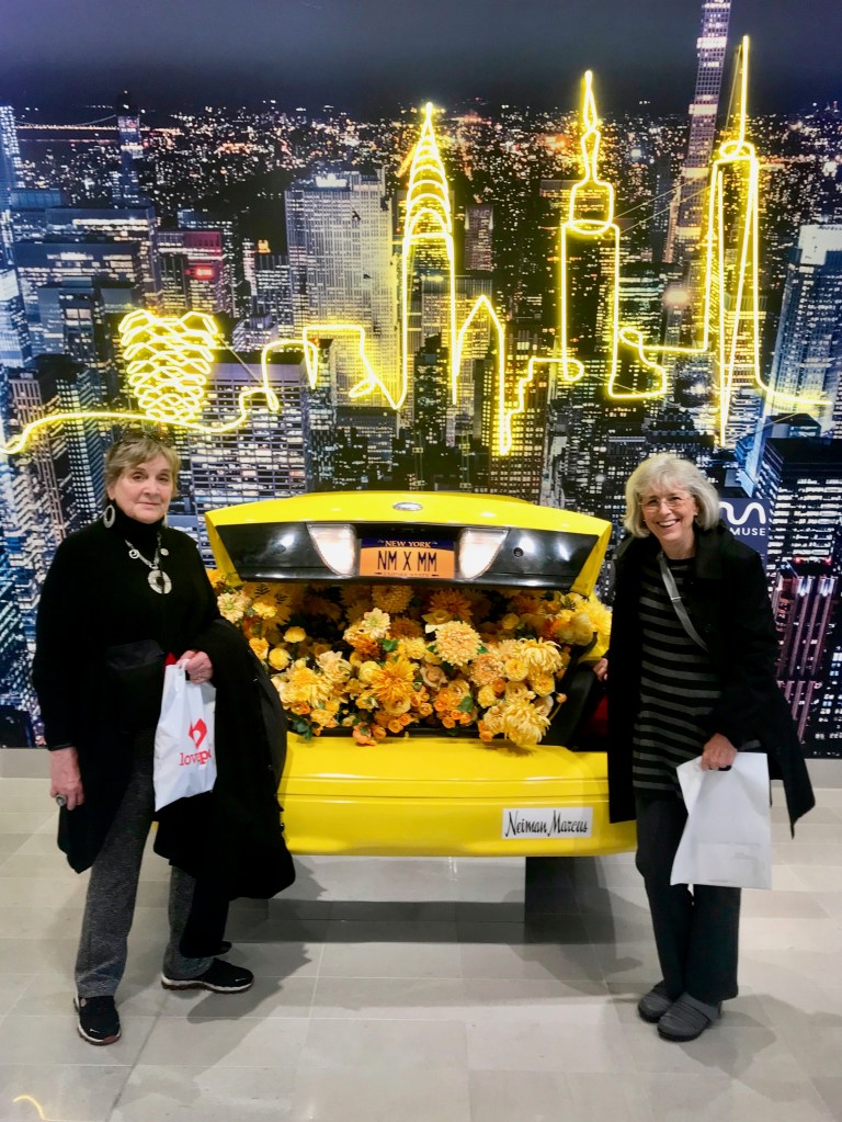  Donna and Virginia have traveled through NYC many times